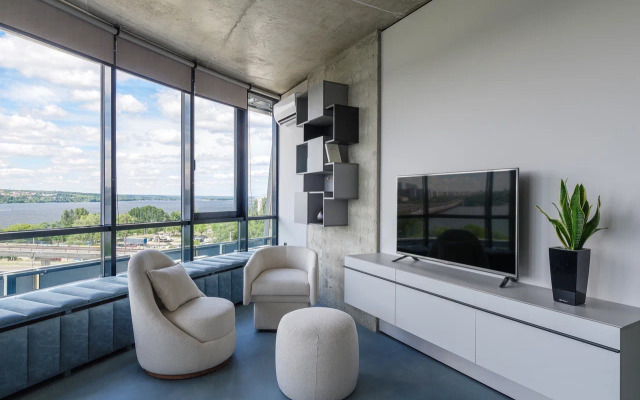 Апартаменты Видовые VEROM с выходом на набережную и парк Дельфин ЖК АTLANTIS