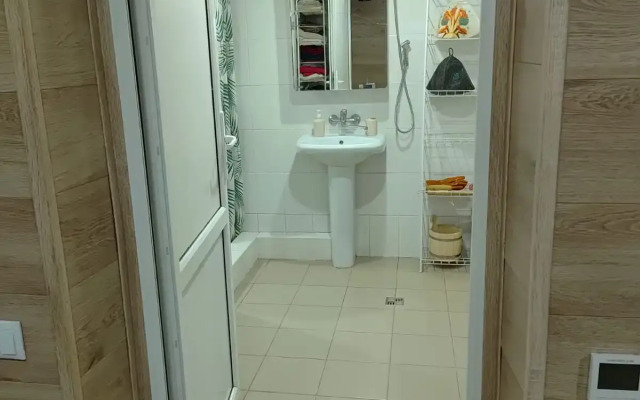 Частный дом с баней и пирсом на берегу пруда