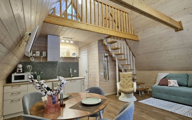 Частный дом светлый А-фрейм