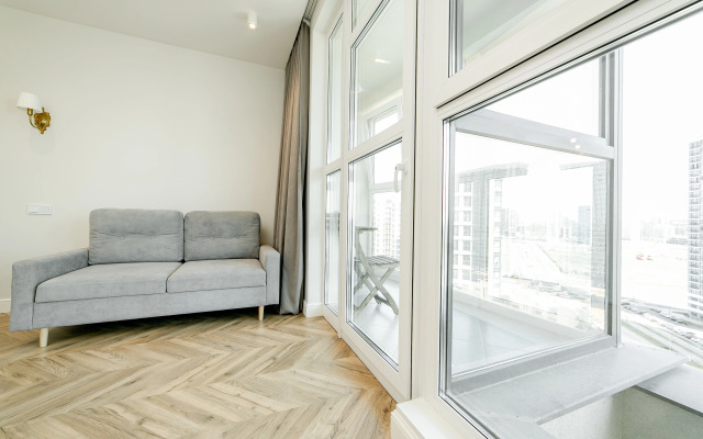 Апартаменты Студия с панорамной лоджией