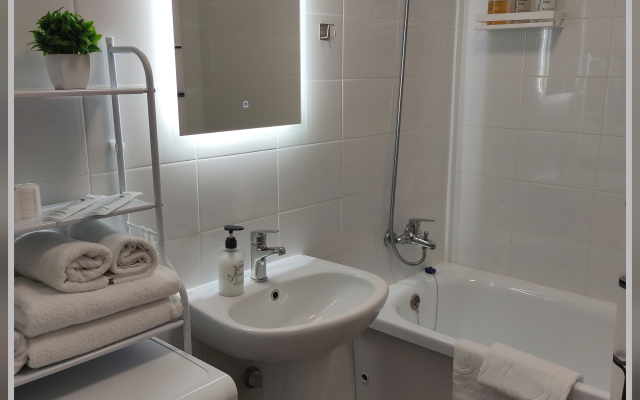 Квартира 1-к на Лескова 44, 2 Кровати, 39м