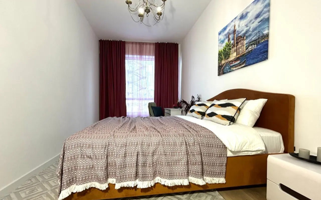 Апартаменты Просторная Евродвушка Стамбул Рядом с Арбатом