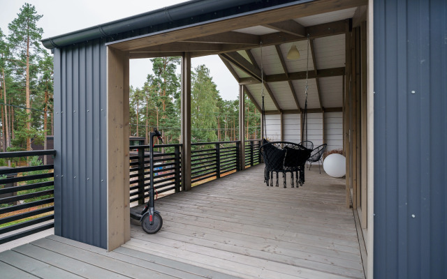 Частный дом пространства три тома у Финского залива