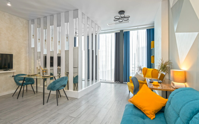 Vidovye na 51 etazhe v Moskva-City Apartments