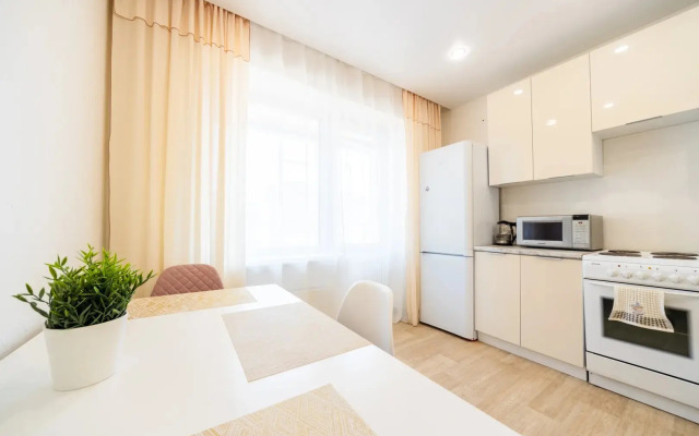Chistyj Vzgljad na Alekseeva 23 rjadom s TRC Planeta Apartments