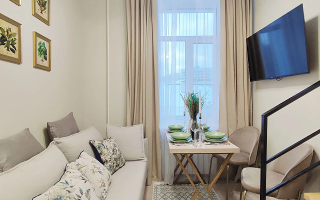 Квартира Трехместная студия с евроремонтом