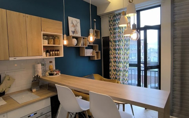 Квартира Moscow Deluxe Apartments Scandi