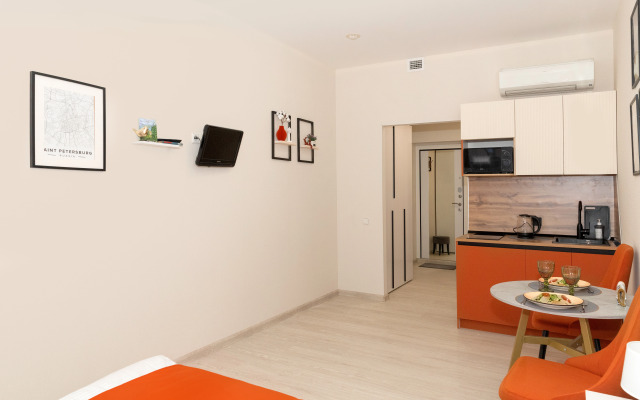 Квартира Новая уютная студия в самом сердце Санкт-Петербурга