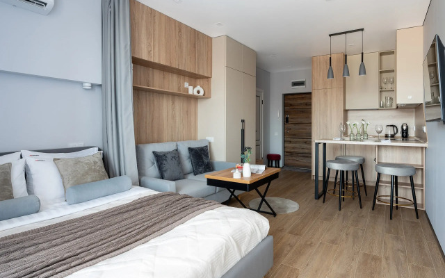 Апартаменты Red Apartments Атлантис апартамент Дионис