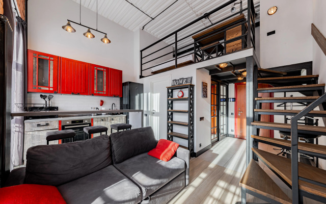 Квартира Двухуровневая студия Smart Host на Н. Красносельской