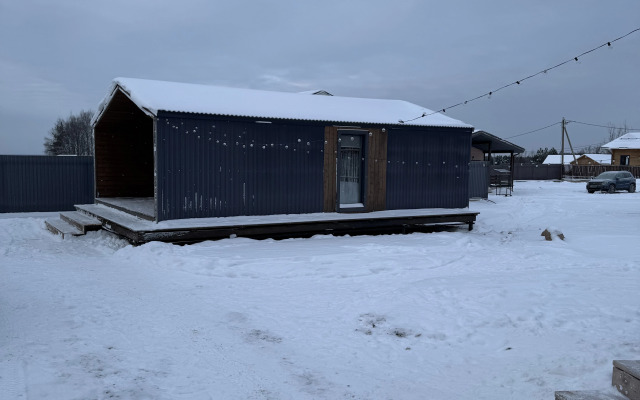 Частный дом на поляне