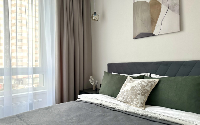 Апартаменты в ЖК Бизнес-класса рядом с Аквапарком в центральном р-не