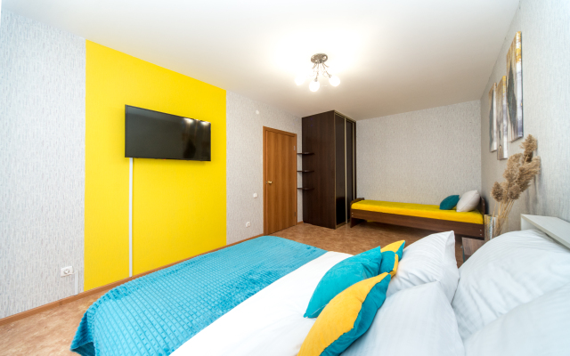 Квартира на Берегу Енисея для 1-3 Человек чистая светлая