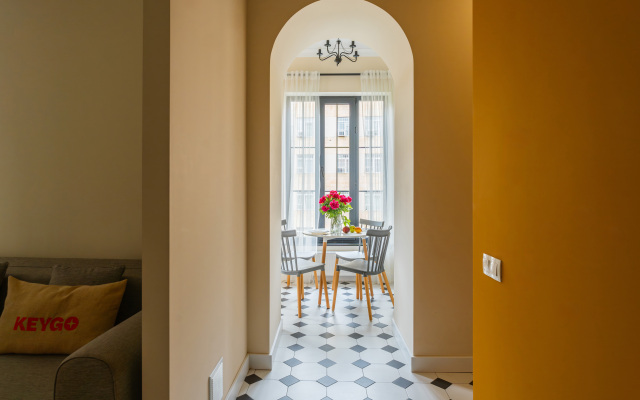 KeyGo #0032, 1 Bedroom, Balcony, City Center Apartments