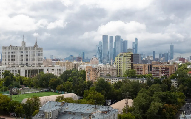 Апартаменты Улучшенные 3 Комнатные с Видом на Москву-Сити
