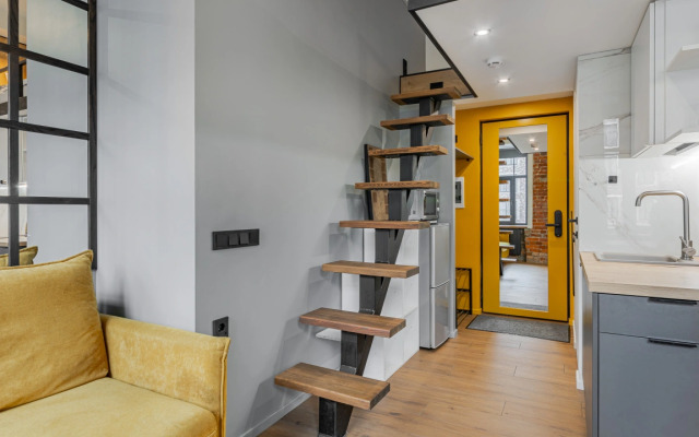 Апартаменты Smart Host Yellow на Кожевнической c кофемашиной