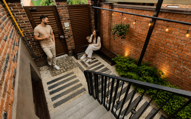 Loft Apartments с пректором и терассой