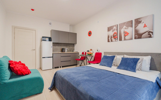 Квартира Стильная Новая Студия у Торгового Центра