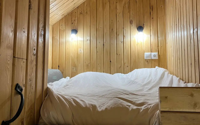 Частный дом Barn-House у леса с бассейном и банным чаном