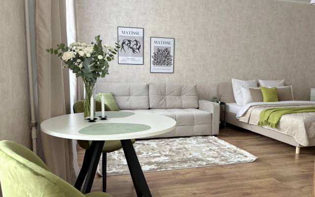 Квартира Студия бесконтактное заселение Мкр. Вокзал Odeyalkin