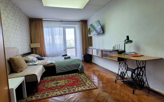 Svetlaya uyutnaya s panoramnym vidom Flat