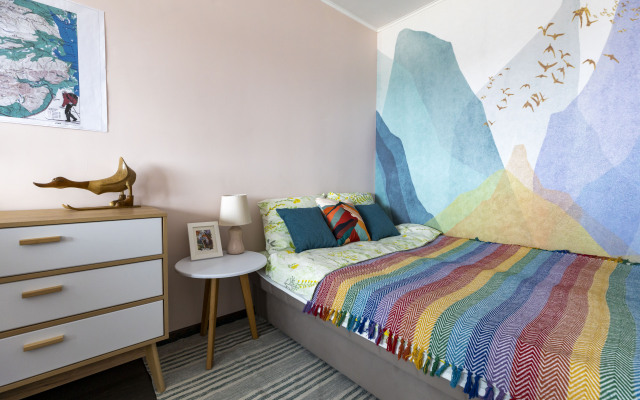 S vidom na ozero i gory Flat