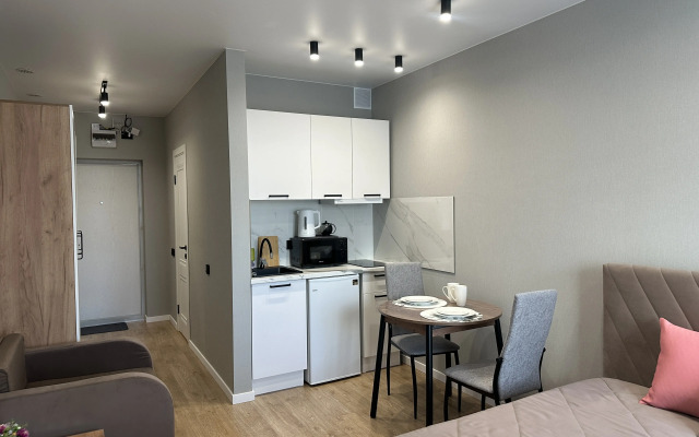 Квартира Уютная Современная с Балконом в ЖК Кислород (19)