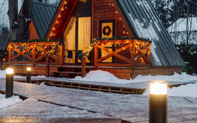 Глэмпинг Шалаш