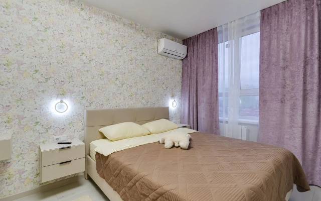 Апартаменты двухкомнатные на Тибетской с видом на город