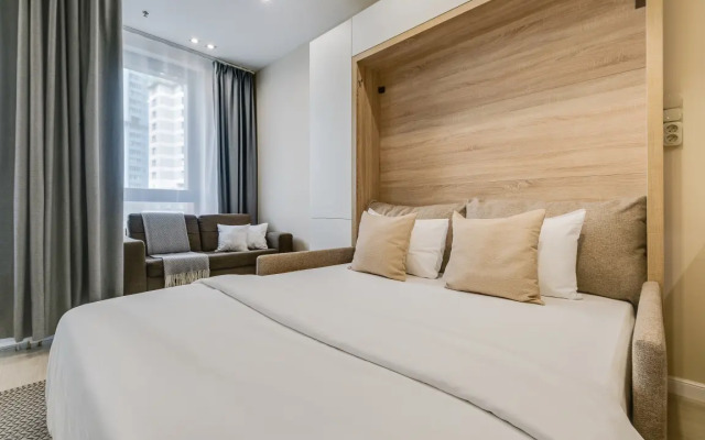 Апартаменты Премиум с Балконом и Видом на Город Business Apartments