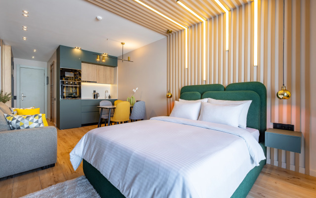 Апартаменты New Gudauri Atrium Apartments Ski and Dream Collection