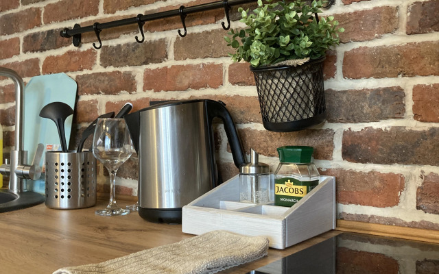 Avtorskie s sezonnym bassejnom i zonoj barbekyu Apartment
