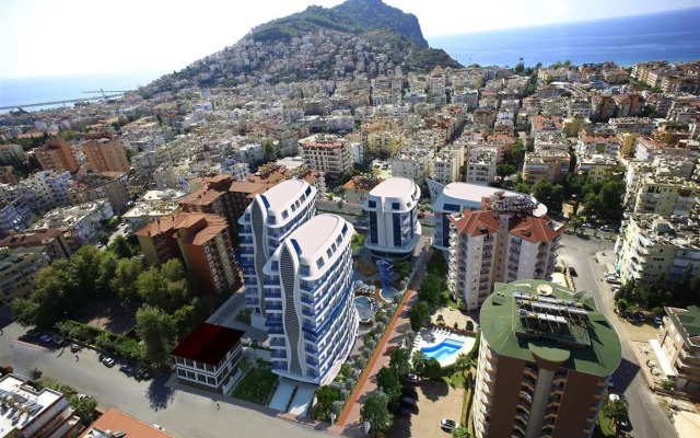 Semeynye 2+1, Elite Marine Residence, Cleopatra Apartments