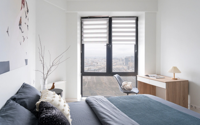 Квартира Евродвушка с видом на Москву