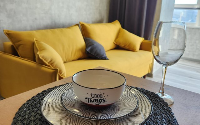 Uyutnaya S Shikarnym Vidom Na Gorod Flat
