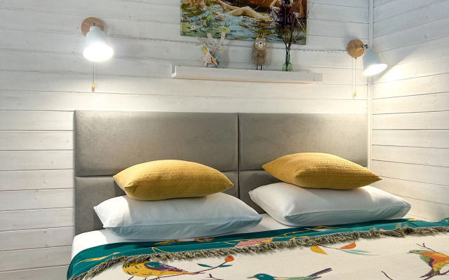 Частный Дом Баня с Собственной Террасой