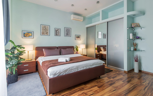 Квартира GM Apartments с Видом на Арбат