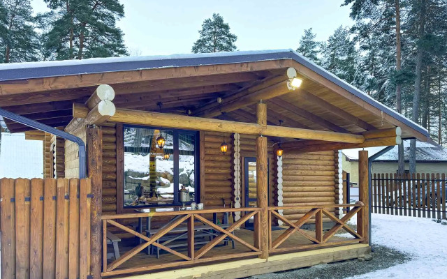 Частный дом У друзей сруб