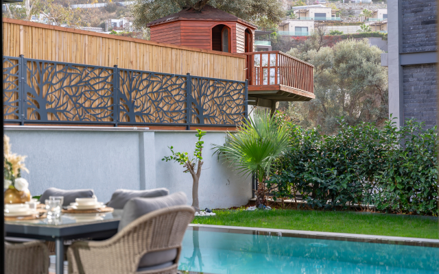 With private swimming pool in Bodrum Villa