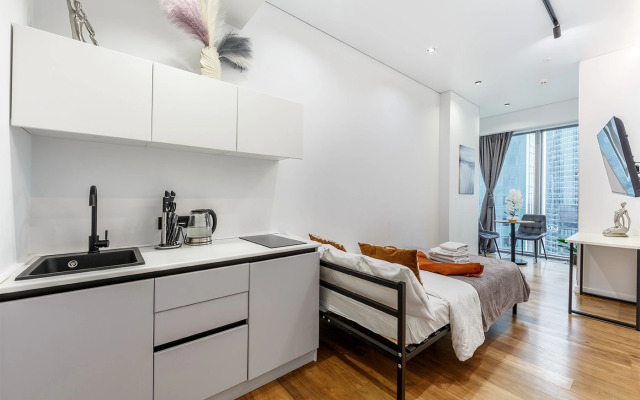 Апартаменты Атмосферная на 35м Этаже Москва-Сити