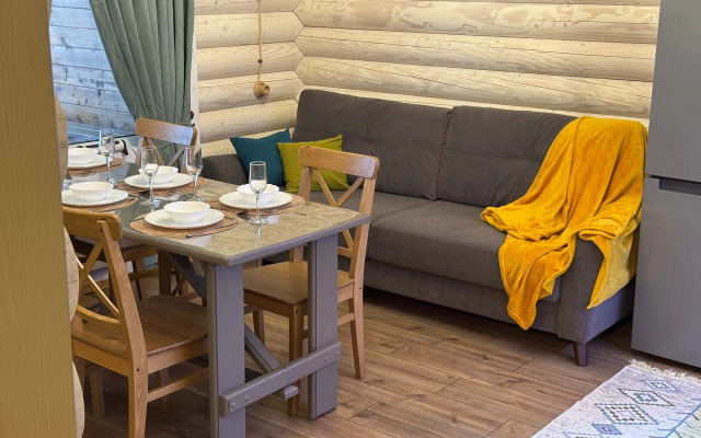 Частный дом У друзей сруб