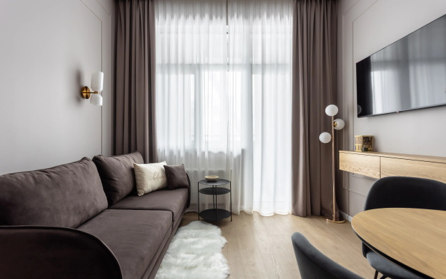 Апартаменты Brown Двухкомнатные