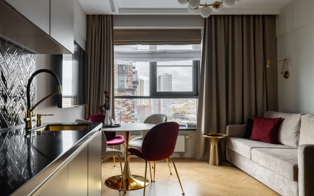 Апартаменты Двухкомнатные VINE рядом с Москва-Сити