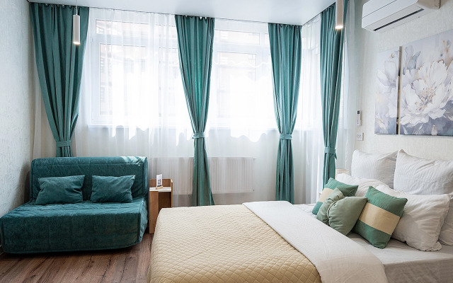 Апартаменты Новая Современная Студия у Парка Галицкого