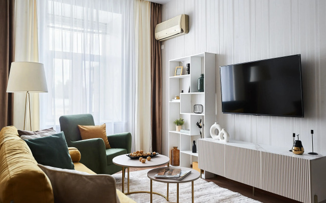 Квартира GM Apartments Современная Трешка на Парке Культуры