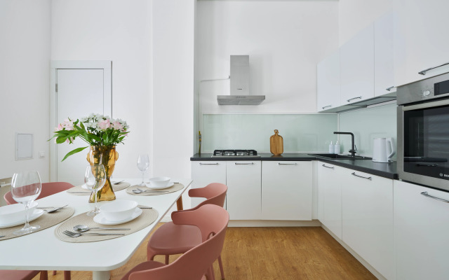 Апартаменты в Скандинавском стиле в центре Москвы