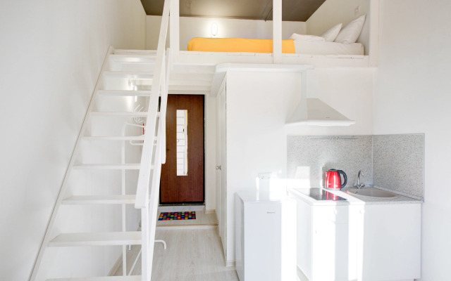 Квартира Домиго Двухуровневая Студия в Центре Города