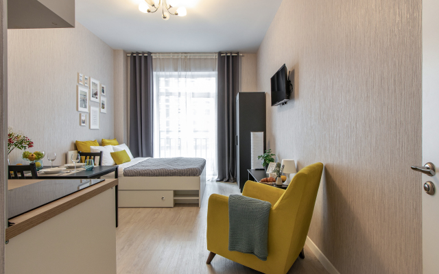 Апартаменты Sunny pouf in Salut apart