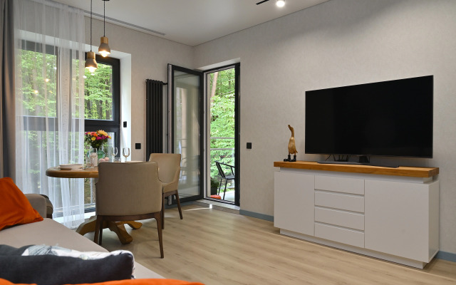 Апартаменты С Видом на Сосновый Лес