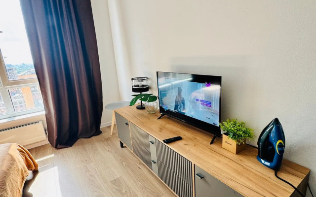 Uyutnaya Studiya Okolo Metro Bulvar Rokossovskogo Apartments